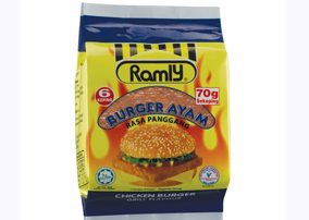 Ramly Chicken Burger Grill Flavour